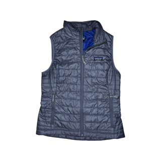 Women's M - Blue Patagonia Nano Puff Vest