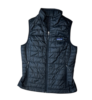 Women's S - Black Patagonia Nano Puff Vest