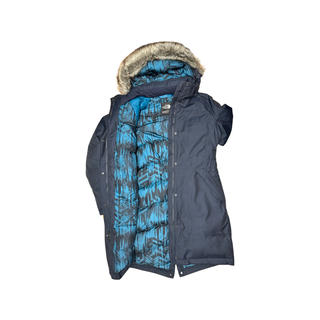 Women's S - Navy North Face Down Arctic Parka