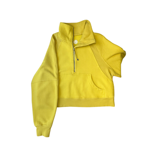 Women's M/L - Lime Lululemon Oversized Funnel Neck Scuba