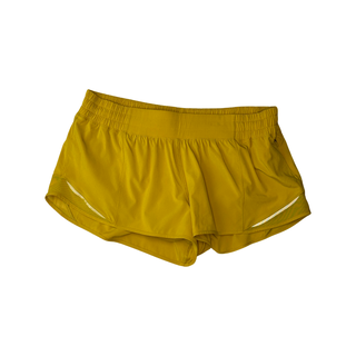 Women's 12 - Yellow Lululemon Hotty Hot 2 Shorts