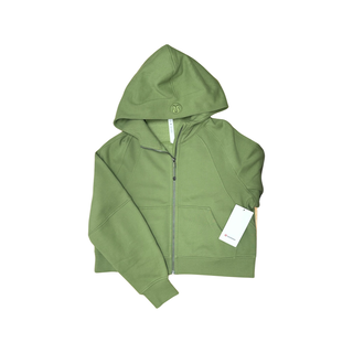 Women's M/L - NWT Green Lululemon Oversized Scuba Fullzip