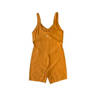 Women's 6 - NWT Orange Lululemon Align Bodysuit