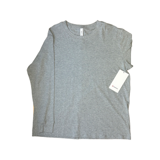 Women's 12 - NWT Medium Gray Lululemon All Yours Long Sleeve