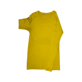 Women's 8 - Yellow Lululemon Swiftly Tech Long Sleeve