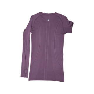 Women's 4 - Purple Lululemon Swiftly Tech Long Sleeve