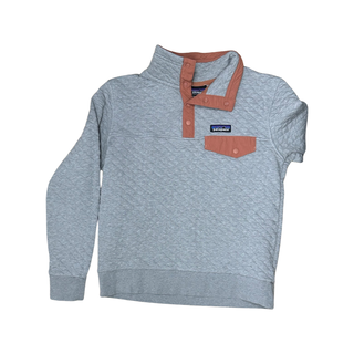 Women's S - Gray Patagonia Quilted Snap-T Pullover