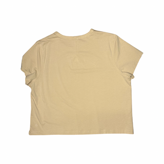 Women's 12 - Tan Lululemon Cates Crop Tee