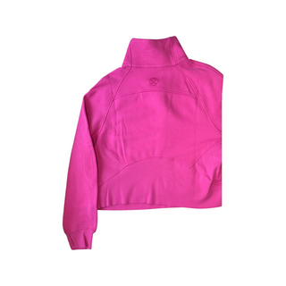 Women's M/L - NWT Sonic Pink Lululemon Oversized Scuba Fullzip