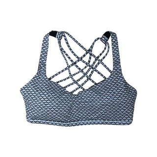 Women's  6 - Black and White Lululemon Free To Be Bra