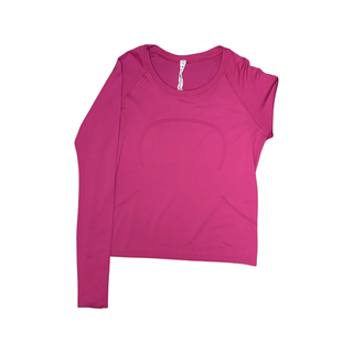 Women's 10 - Pink Lululemon Swiftly Tech Long Sleeve 2.0 *Relaxed