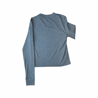 Women's M - NWT Gray Vuori Mudra Fitted Long Sleeve