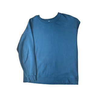 Women's  L - Blue Lululemon Perfectly Oversized Crew