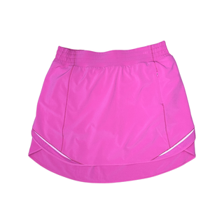 Women's  12 - Sonic Pink Lululemon Hotty Hot High-Rise Skirt *Long