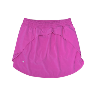 Women's  12 - Sonic Pink Lululemon Hotty Hot High-Rise Skirt *Long