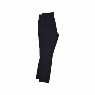 Women's 4 - Black Lululemon On The Fly Pant