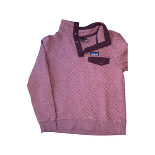 Women's M - Pink Patagonia Quilted Snap-T Pullover