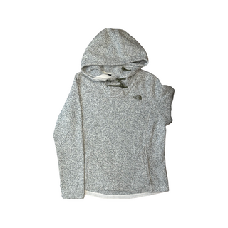 Women's L - Gray North Face Three Toggle Hoodie