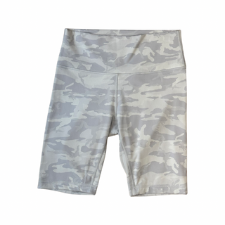 Women's 10 - White Camo Lululemon Wunder Under Short *Ribbed