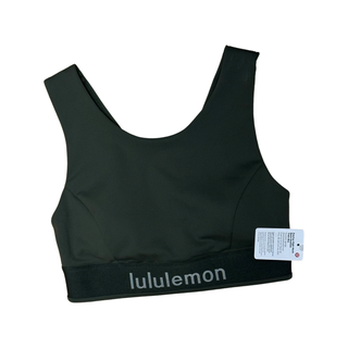 Women's 6 - NWT Green Lululemon Everlux High-Neck Back-Keyhole Train Bra