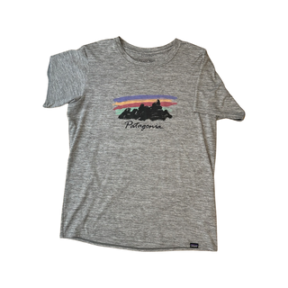 Women's M - Gray Patagonia Capilene Cool Daily Short Sleeve