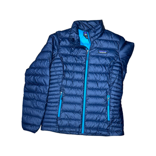 Women's S - Navy Patagonia Down Jacket