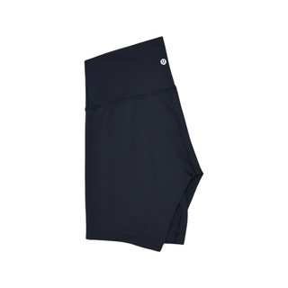 Women's 10 - Black Lululemon Wunder Train High Rise Short