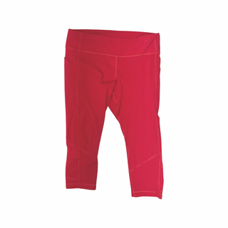 Women's 12 - Dark Red Lululemon Pace Rival Crop