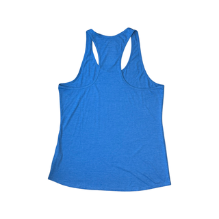 Women's XL -  Blue North Face "Never stop Exploring" Racerback Tank