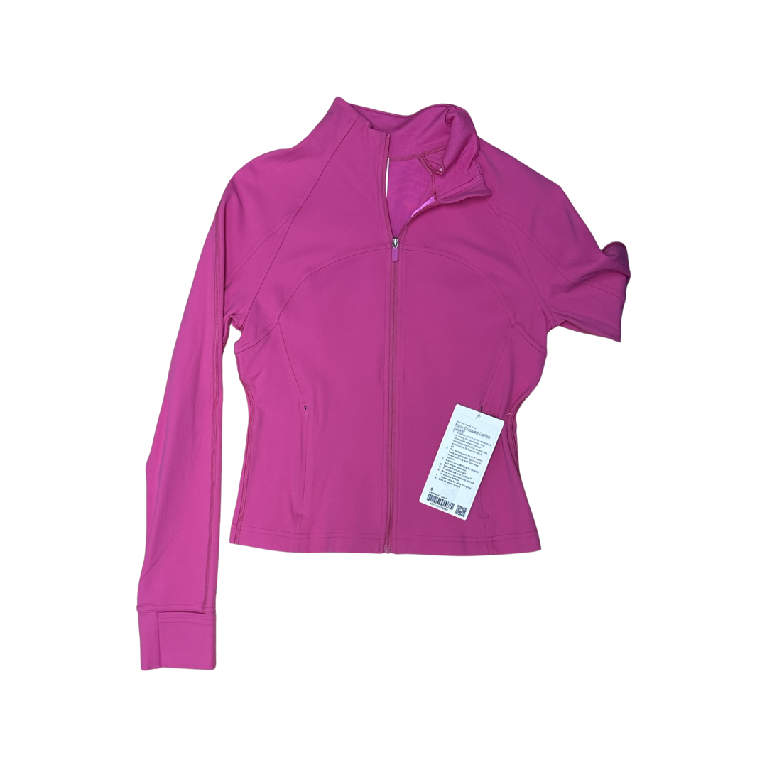 Women's 8 - NWT Sonic Pink Lululemon Nulu Cropped Define Jacket