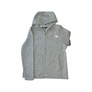 Women's XL - Gray North Face Fullzip Hoodie