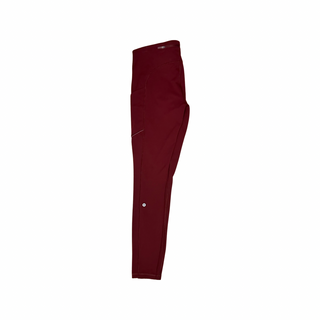 Women's 6 - Red Lululemon Speed Up Leggings *Full-On Luxtreme