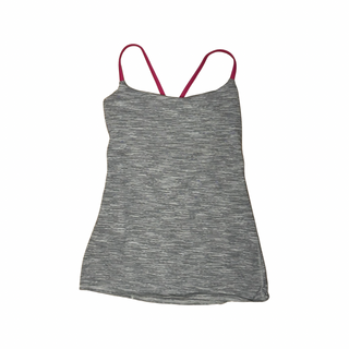 Women's 4 - Gray and Pink Lululemon Tank