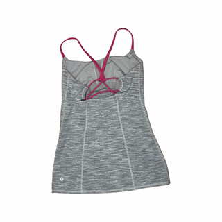 Women's 4 - Gray and Pink Lululemon Tank