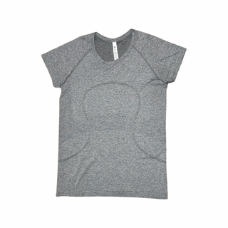 Women's 12 - Gray Lululemon Swiftly Relaxed Short Sleeve