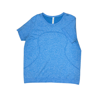 Women's 14 - Blue Lululemon Swiftly Relaxed Short Sleeve