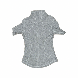 Women's 6 - Gray Herringbone Lululemon Define Fullzip