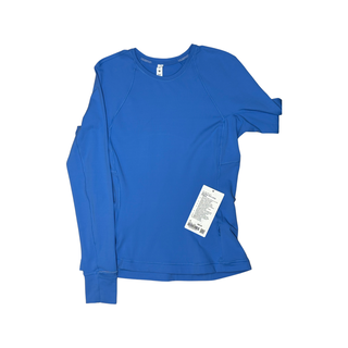 Women's 10 - NWT Blue Lululemon Its Rulu Run Long Sleeve Shirt