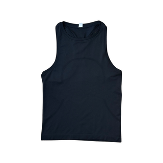 Women's 4 - Black Lululemon Swiftly Tech High Neck Tank *Race Length