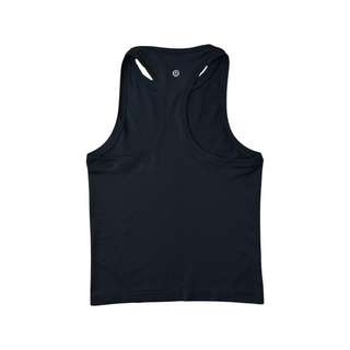 Women's 4 - Black Lululemon Swiftly Tech High Neck Tank *Race Length